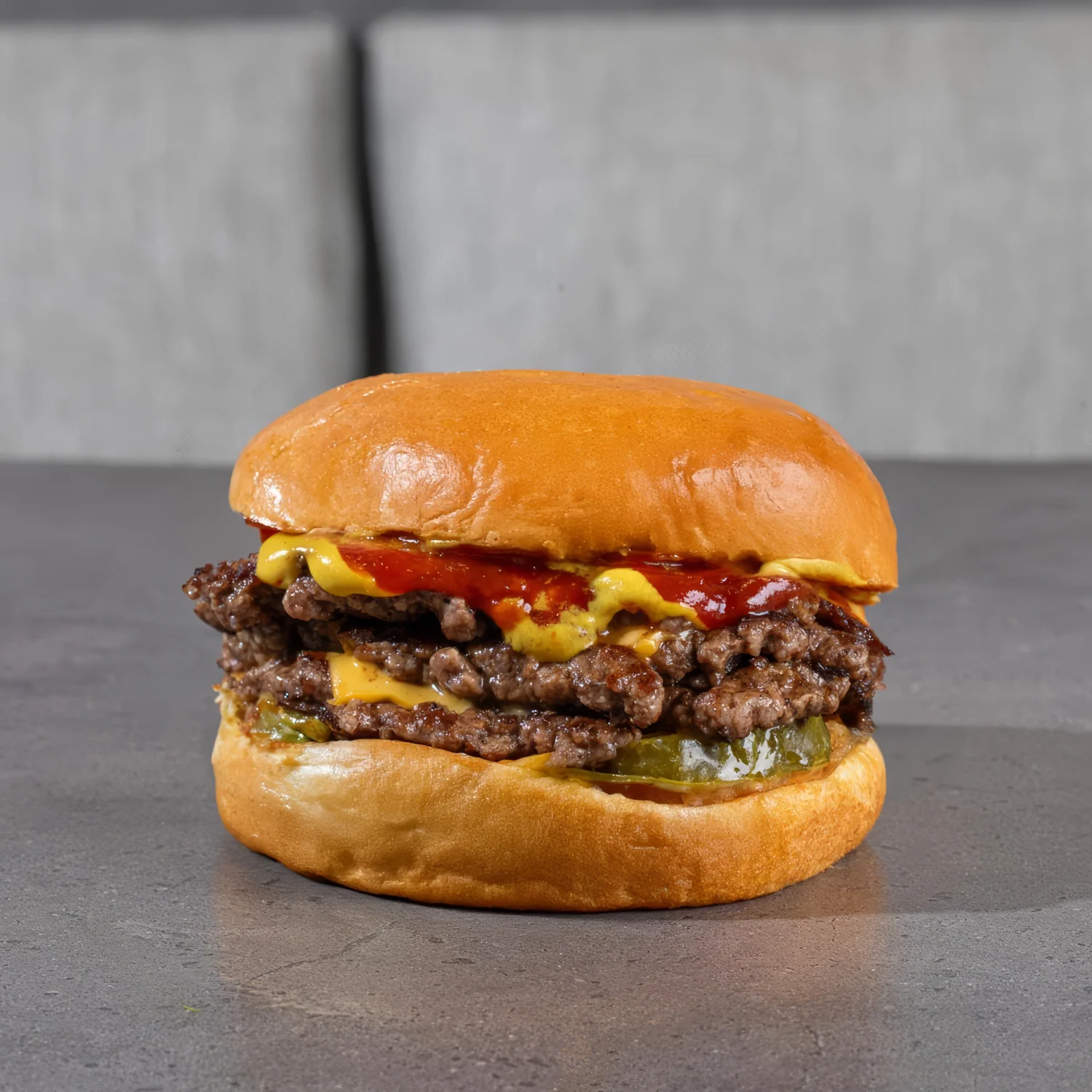 Old School SMASH — original Bash Burger photography