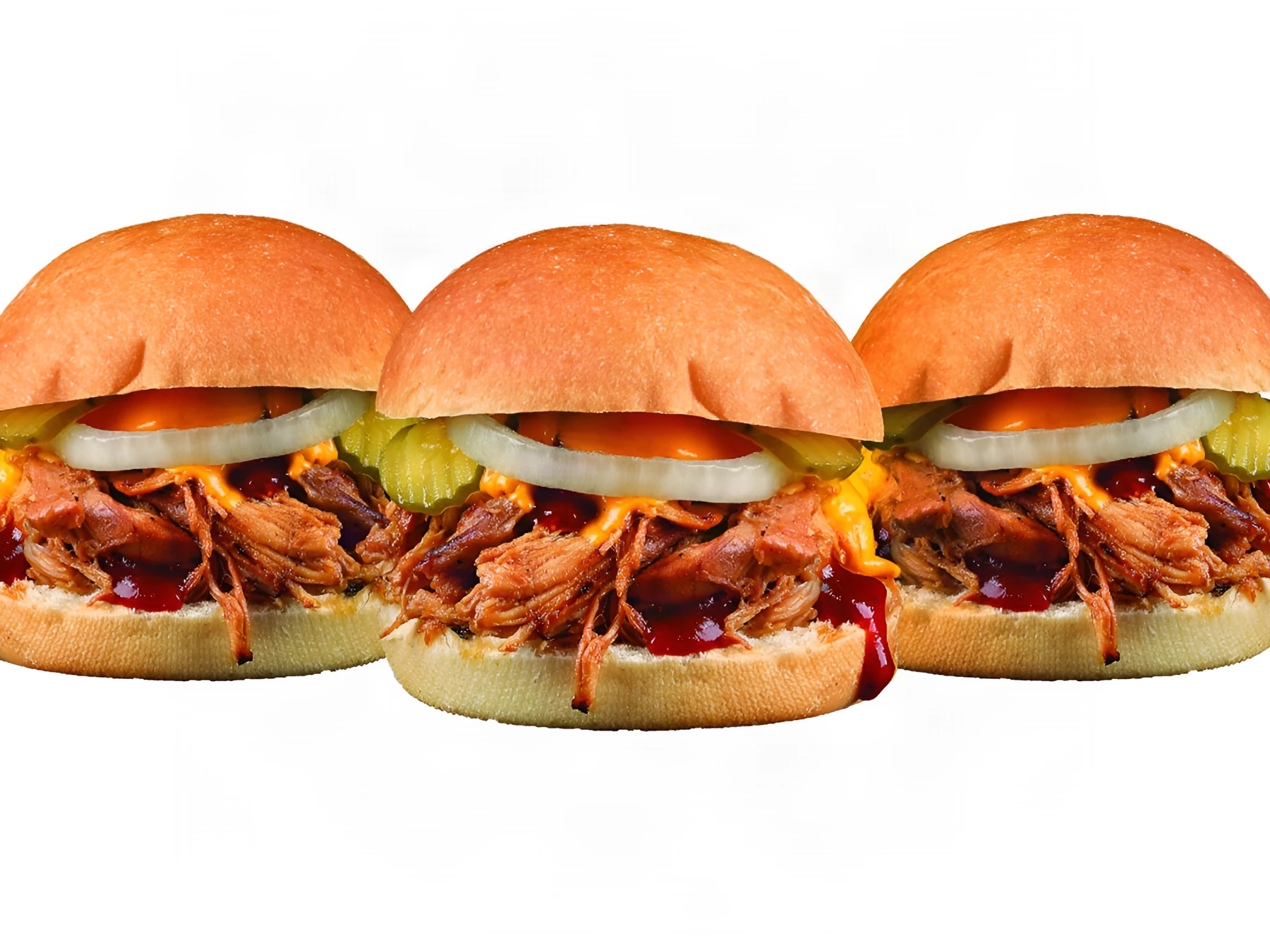 PULLED CHICKEN SLIDERS