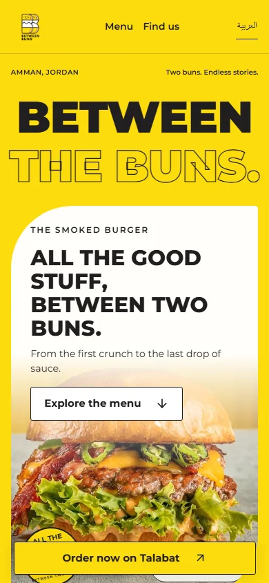 Between Buns — mobile
