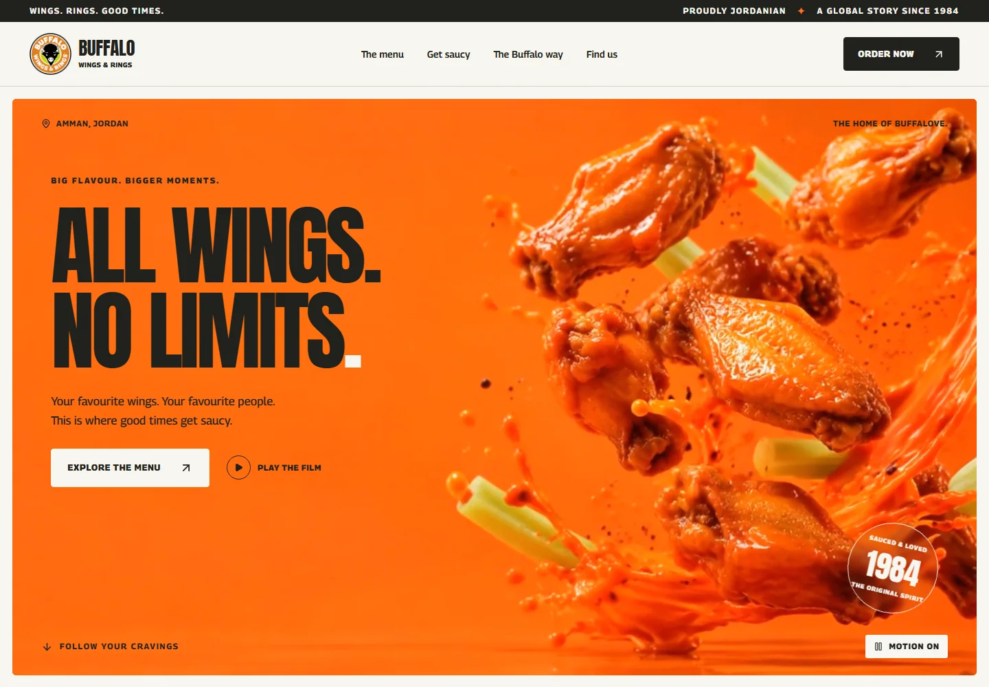 Buffalo Wings & Rings — desktop