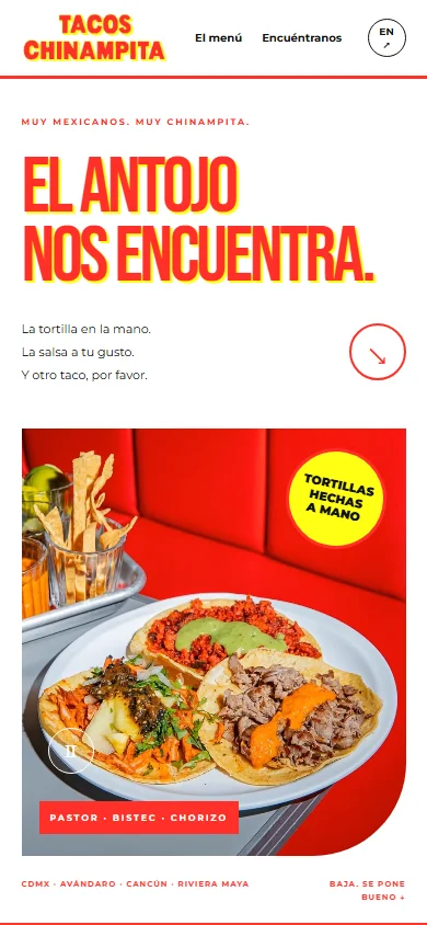 Chinampita — mobile