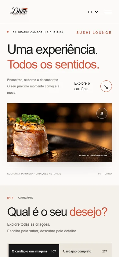 Dhoo Sushi — mobile