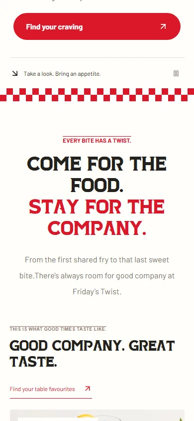تفاصيل الموبايل Friday’s Twist
