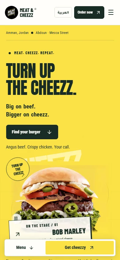 Meat & Cheezz — mobile