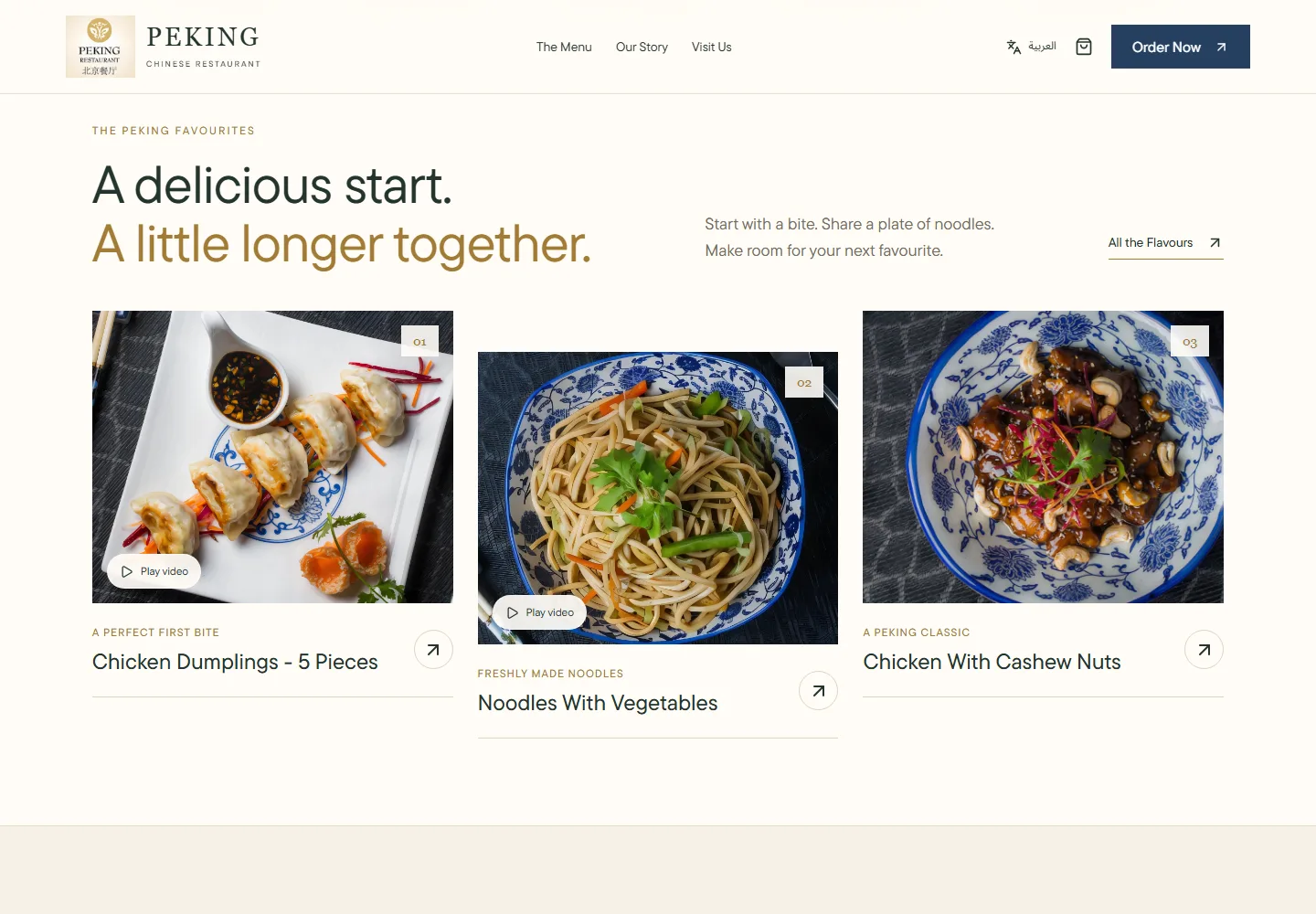 تفاصيل من موقع Peking Restaurant
